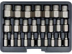 TOYA trusa extractoare suruburi 3-23 mm, 25 piese (YT-06034)