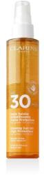 Clarins Sun Care Glowing Sun Oil SPF30 vízálló fényvédő készítmény testre minden bőrtípus 150 ml