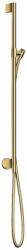 Hansgrohe One - Bară de duș 97 cm cu furtun de duș, aspect auriu lustruit 48792990 (48792990)