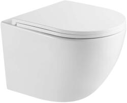 kielle Oudee - Fali kompakt WC Softclose ülőkével, Vortex Rimless+, fehér 30102010S-SET1 (30102010S-SET1)
