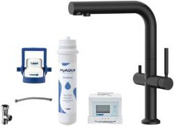 kielle Wimeo - Mosogató csaptelep szűrővel, matt fekete 10525SFI174 (10525SFI174)