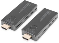 ASSMANN - 4K vezeték nélküli HDMI jelerősítő készlet, 30 m, 4K/30Hz - DS-55323 (DS-55323)