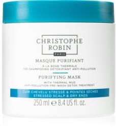Christophe Robin Purifying Mask почистваща маска за коса, изложена на замърсен въздух 250ml