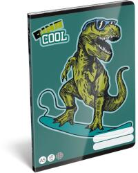 Lizzy Card Dino Cool 22969299 FSC A5 40 lapos tűzött kockás füzet (18903) - bestbyte