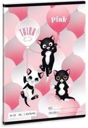 Ars Una Think-Pink A5 16-32 2. osztályos füzet (53590039)