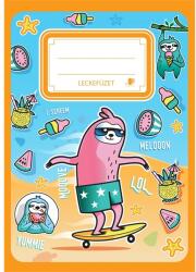 ICO Süni lajhár A5 leckefüzet (7500085013)