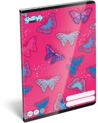 Lizzy Card Lollipop Butterfly 22967515 FSC A5 40 lapos tűzött vonalas füzet (18938) - officedepot