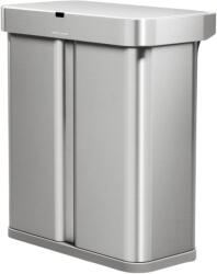 simplehuman Dual Sensor 58 L (34/24) - Rozsdamentes acél