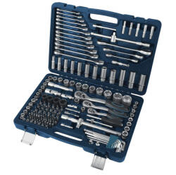 Raxx Dugókulcs készlet 160 részes 1/4", 1/2", 3/8" (JIE-B1560) (JIE-B1560)