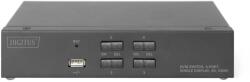 ASSMANN KVM Digitus Desktop HDMI KVM Switch 4-Port, KVM Switch black (DS-12880)