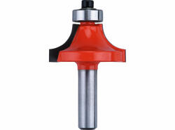 Extol felsőmaró fára, lekerekítő (homorúfejű rádiuszmaró), csapágyas, R9, 5×D31, 8×H16, befogás: 8mm, keményfém lapkás (8802107) - profikisgep