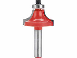 Extol felsőmaró fára, lekerekítő (homorúfejű rádiuszmaró), csapágyas, R3×D21, 5×H12, befogás: 8mm, keményfém lapkás (8802103) - profikisgep