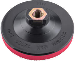 Extol gumitányér sarokcsiszolóhoz; 100mm, tépőzáras, max. ford. : 12000 1/min (108523) - profikisgep