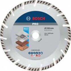Bosch pro multi gyémánttárcsa, 230x22, 23mm 10db/cs 2608615066