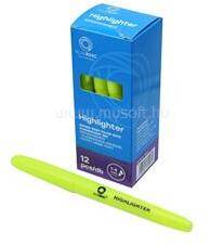 BLUERING Szövegkiemelő kerek test BlueringR sárga (BLUERING_JJ205313) (BLUERING_JJ205313)