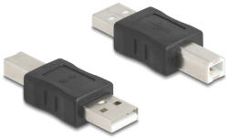 Delock USB 2.0 adapter A-típusú USB apa - B-típusú USB apa (67198) (67198) - flylite