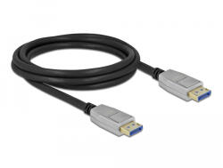 Delock DisplayPort kábel 10K 60 Hz 54 Gbps 2 m (80266) - flylite