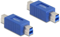 Delock USB 5 Gbps Nemváltó B-típusú adapter apa - apa (67227) (67227) - flylite