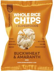 bombus Whole Rice Chips rizschips Buckwheat & Amaranth 60 g