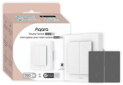 Aqara Light Switch H2 EU Vezeték nélküli Szürke, Fehér okos villanykapcsoló (WS-K08D)