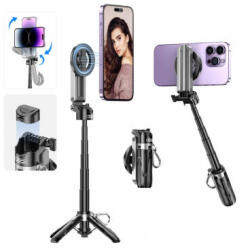 XO Design Selfie Stick XO Design SS22 Bluetooth Universal Magnetic Negru (sel/cu/xo/ss22/ne)