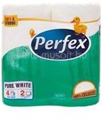 Perfex Toalettpapír 2 rétegű kistekercses 100% cellulóz 84 lap/tekercs 4 tekercs/csomag Boni Perfex (PERFEX_66773) (PERFEX_66773)