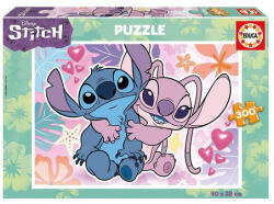 Educa 300 db-os puzzle - Disney - Stitch és Angel (19964) (19964)