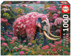 Educa 1000 db-os puzzle - Virágos elefánt (20229) (20229)
