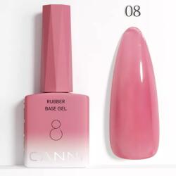 CANNI HEMA FREE Rubber Base Gel - 9 ml - X08 DarkPink