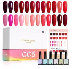 CANNI HEMA FREE UV/LED gél lakk szett (24db-os)No. CC5