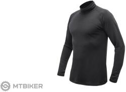Sensor MERINO BLEND férfi póló, fekete (S)