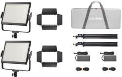 Godox Litemons LP600R Fekete KIT 2 - RGB LED Tabló (60W)