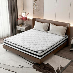 Sincere Furniture Comfort-Aurora táskarugós matrac 160x200x20cm H3 közepesen kemény, ortopéd, antiallergén fehér (617-160)