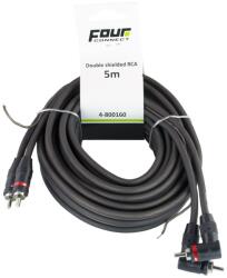 Four Connect Cablu RCA Four Connect, 4-800160, Basic, 5.0 METRI, 2 canale