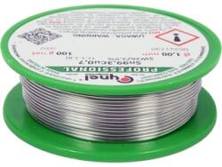 Cynel forrasztóón ólommentes, 1 mm, 100 g (76852)