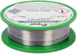 Cynel forrasztóón ólommentes, 0, 7 mm, 100 g (76851)