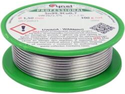 Cynel forrasztóón ólommentes, 1, 5 mm, 100 g (76854)