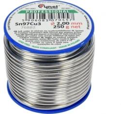 Cynel forrasztóón 2 mm, 250 g (76882)