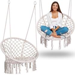 Sofotel Boho Bézs Színű Lógó Hintás Kerti Fotel - fizz - 14 677 Ft