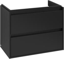 Villeroy & Boch Skyla dulap 77.2x43.9x59.6 cm sub chiuveta pe perete negru C79800VL (C79800VL)