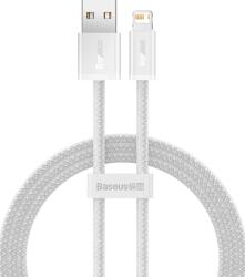 Baseus Dynamic Series Cablu de date cu încărcare rapidă USB-A - Lightning 2, 4A 1m Alb