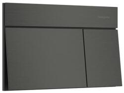 Hansgrohe Vezérlő gomb Hansgrohe iFrame Element E fémből szálcsiszolt fekete króm matt felülettel 66003340 (66003340)