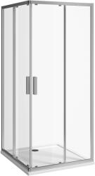 Jika Nion szögletes zuhanykabin 100x100 cm, króm, átlátszó üveg H2512N30026681 (H2512N30026681)