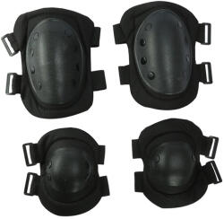 DRAGOWA Tactical Тактически накрайници за колене и лакти Dragowa Tactical, черни (DRG054.black)