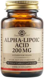 Solgar Alpha Lipoic Acid, 200 mg, 50 capsule vegetale, Solgar