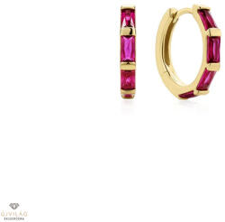 Ania Haie aranyozott ezüst fülbevaló - E071-04G