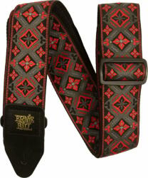 Ernie Ball Classic Jacquard Red King Колан за китара (P05346)