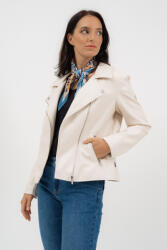 Budmil női műbőr motoros dzseki, SONJE26, Fehér XL (20510026-001261-0599)