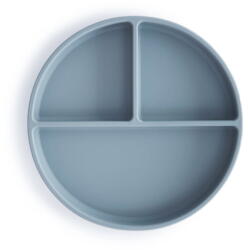  Szilikon lapostányér - világoskék (810052464275)