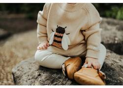 Donsje Бебешки памучен пуловер Donsje Valenthe Sweater Bee (4098401.68.92)